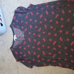 Womens Rose printed tee